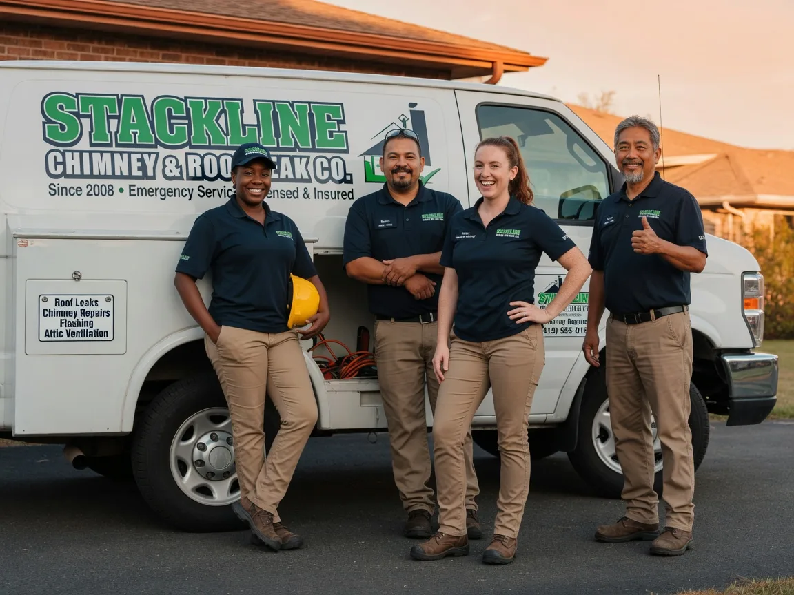 Chimney flashing repair company in Sheffield Lake, OH